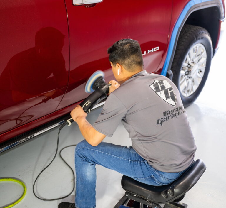 Automotive detailing service at Ceramic Garage Modesto 768x709 1